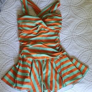 Retro One-piece Swimsuit
